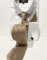 Beige Stropdas/vlinderdas